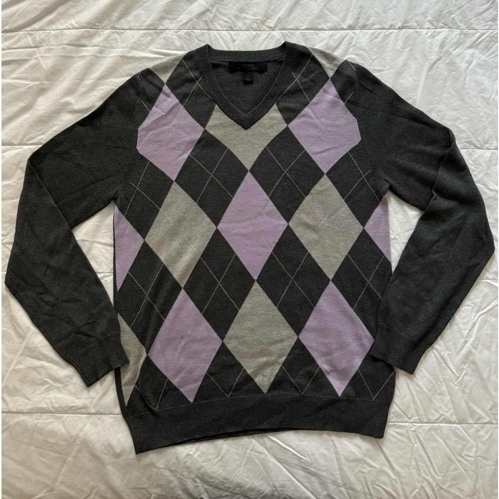 Express Sweater, Size S, Color Gray